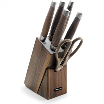 Набор из 5 ножей и ножниц в блоке RONDELL GLAYMORE Набор из 5 ножей и ножниц в блоке RONDELL GLAYMORE