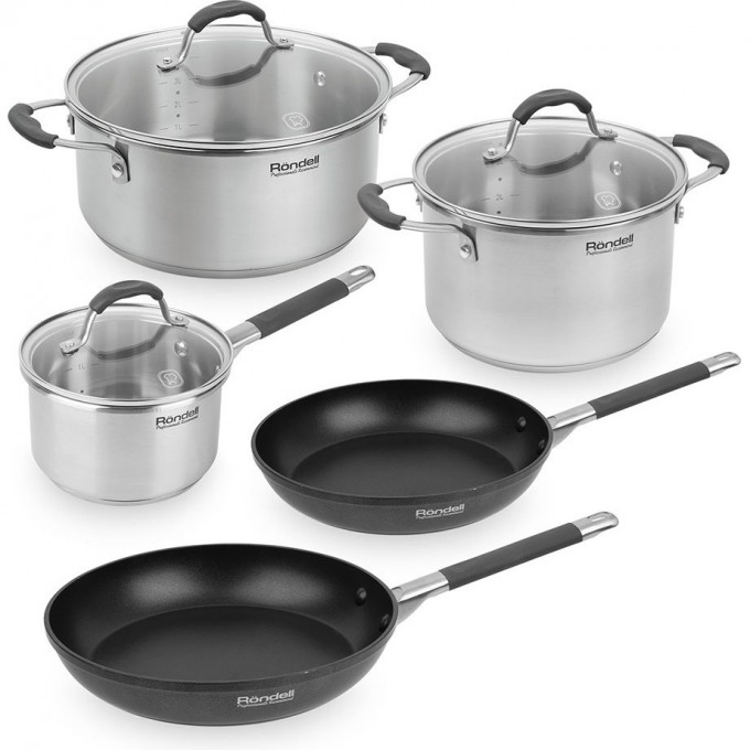 Набор посуды 8 предметов RONDELL FILIGRAN RDS-1413